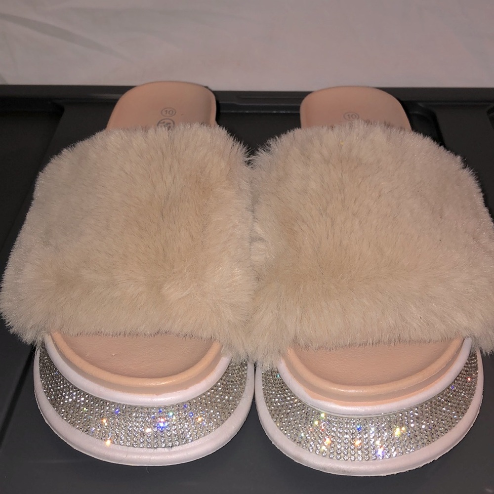 Beige Slippers
